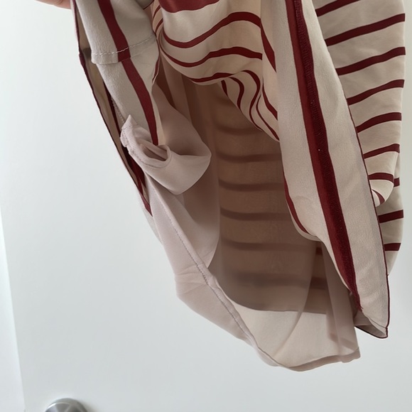 Club Monaco Striped Silk Dress - Picture 3 of 5